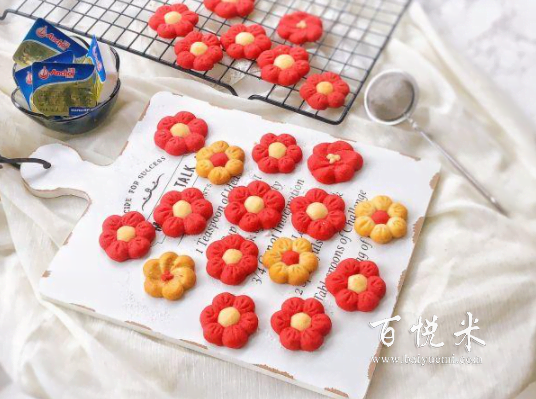 百變造型曲奇餅干，有顏值又美味，一種面團就能做出幾種造型